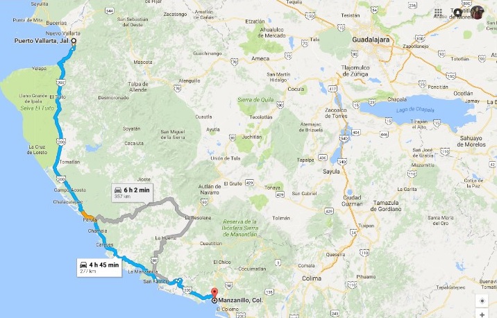 Cómo llegar a Manzanillo - Conoce Manzanilllo